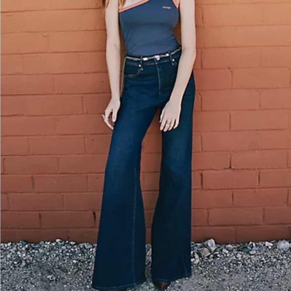 Wrangler wanderer flare super high jeans